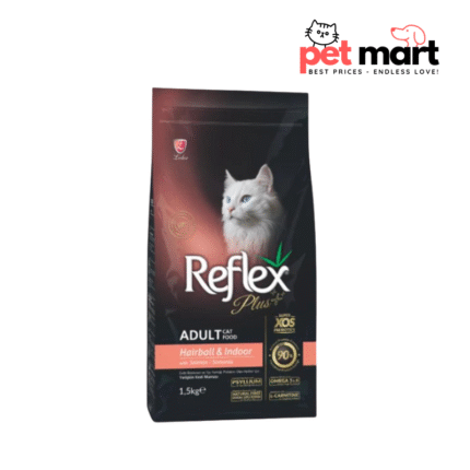reflex plus hairball cat food