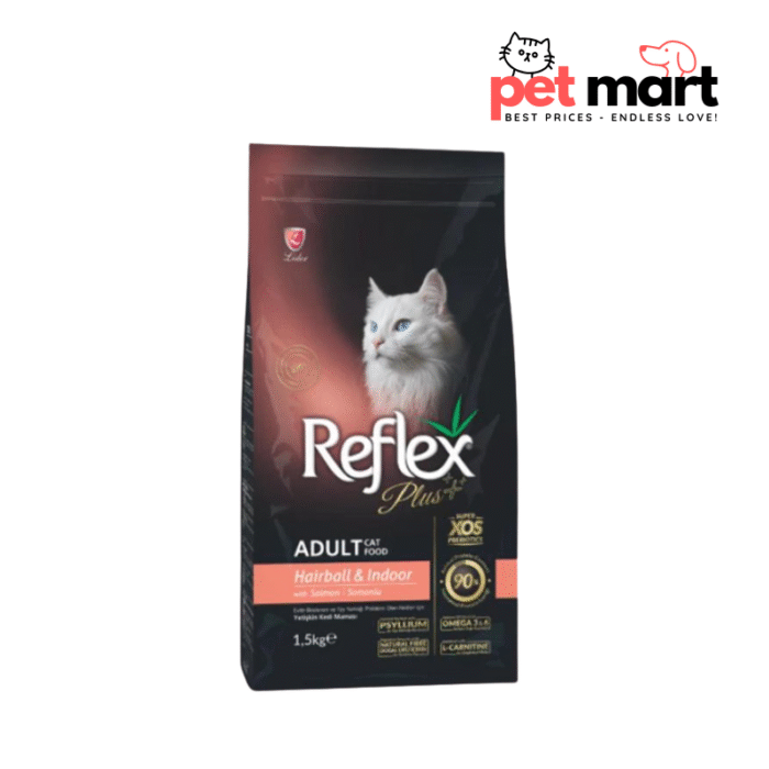 reflex plus hairball cat food