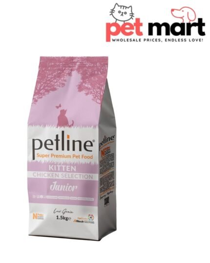 PETLINE SUPER PREMIUM KITTEN FOOD CHICKEN SELECTION