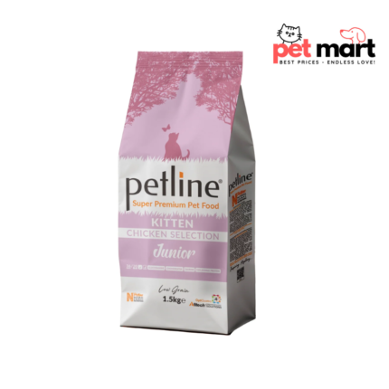 PETLINE SUPER PREMIUM KITTEN FOOD CHICKEN SELECTION